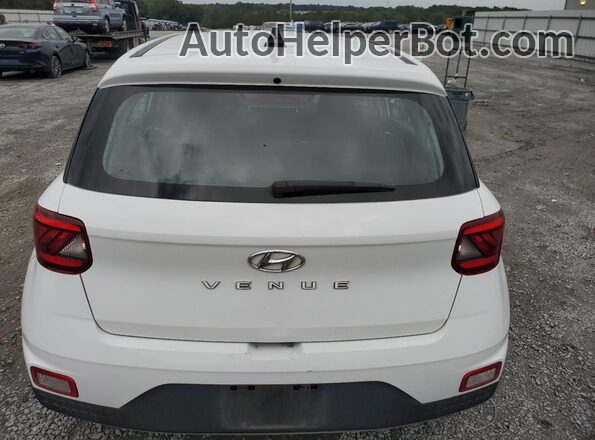 KMHRB8A32MU072269 2021 HYUNDAI VENUE White Widok z tyłu