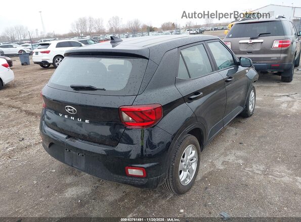 KMHRB8A37MU069335 2021 HYUNDAI VENUE Черный Задняя правая четверть
