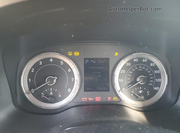KMHRB8A39MU065769 2021 HYUNDAI VENUE Зеленый Вид щитка приборов