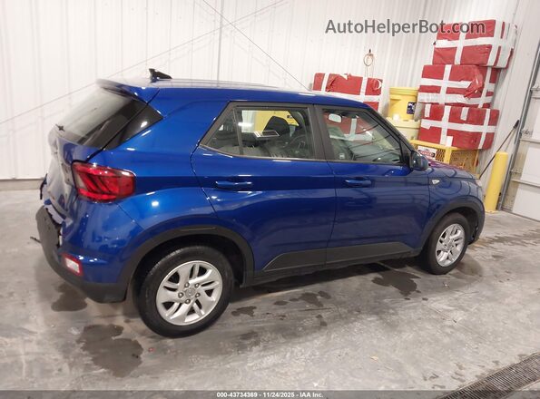 KMHRB8A39MU067893 2021 HYUNDAI VENUE Blue სალონის 360-გრადუსიანი ხედი