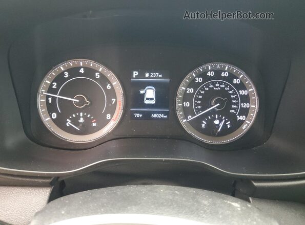 KMHRC8A30LU020120 2020 HYUNDAI VENUE Silver Вид щитка приладів