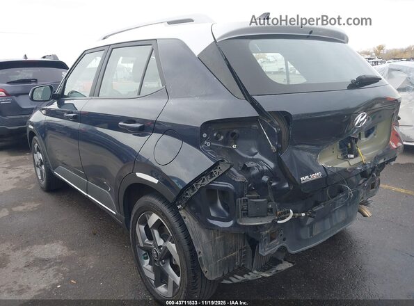KMHRC8A30LU042277 2020 HYUNDAI VENUE Navy Rear left