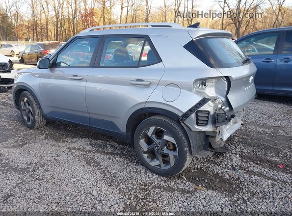 KMHRC8A30NU137506 2022 HYUNDAI VENUE Silver უკანა მარცხენა