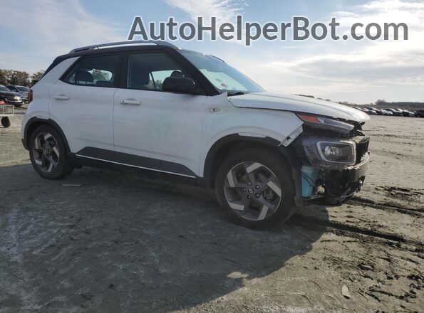 KMHRC8A30PU233851 2023 HYUNDAI VENUE White Передня права чверть