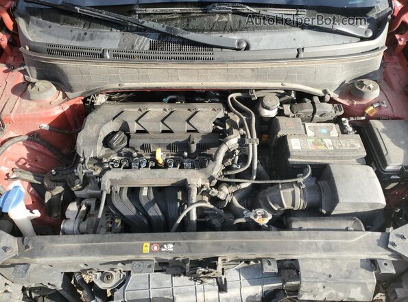 KMHRC8A31LU016271 2020 HYUNDAI VENUE Red Widok wnętrza z tyłu