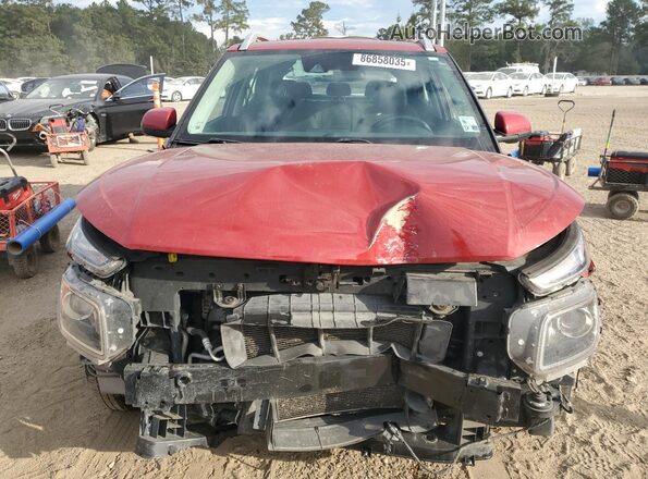 KMHRC8A31LU016271 2020 HYUNDAI VENUE Red Widok z przodu