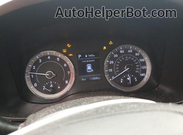 KMHRC8A31LU033815 2020 HYUNDAI VENUE Черный Вид щитка приборов