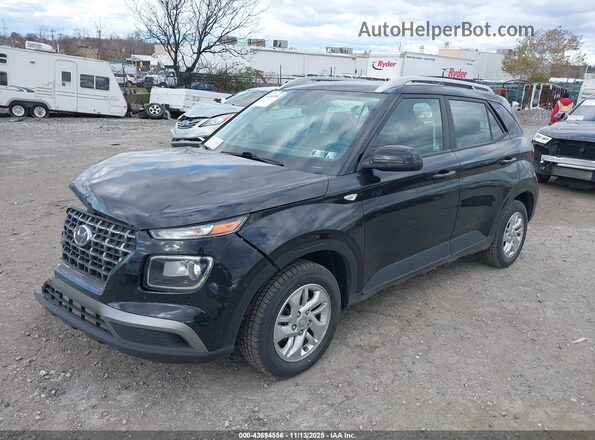 KMHRC8A31LU058939 2020 HYUNDAI VENUE Black Передня ліва чверть