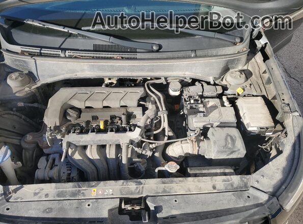 KMHRC8A31MU073670 2021 HYUNDAI VENUE Black Vista del compartimento del motor