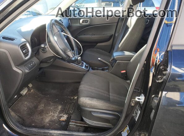 KMHRC8A31MU073670 2021 HYUNDAI VENUE Black Vista interior delantera
