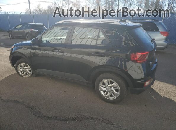 KMHRC8A31MU073670 2021 HYUNDAI VENUE Black Trasero izquierdo