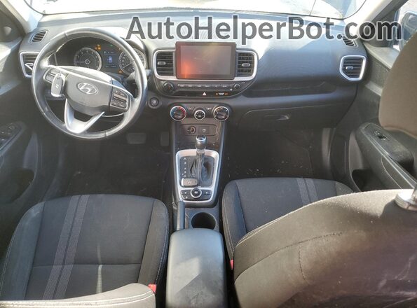 KMHRC8A31MU073670 2021 HYUNDAI VENUE Black Vista del salpicadero