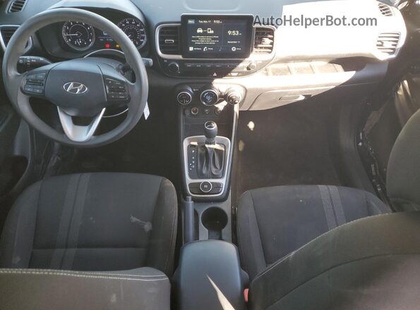 KMHRC8A32LU014187 2020 HYUNDAI VENUE Black Dashboard view