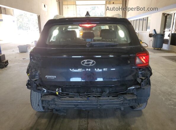 KMHRC8A32LU015503 2020 HYUNDAI VENUE Black Rear view