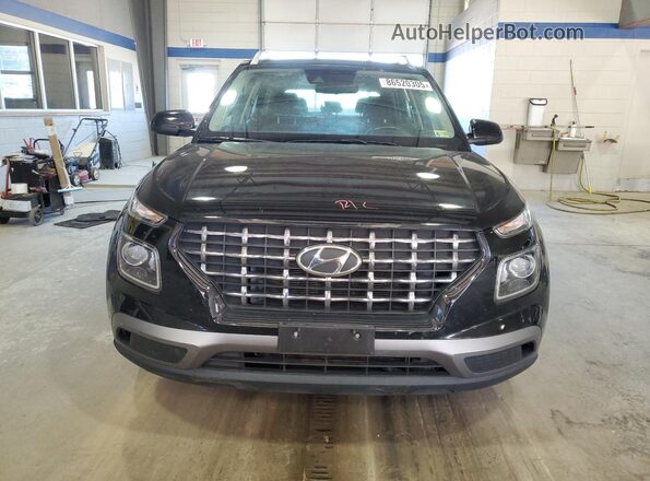KMHRC8A32LU015503 2020 HYUNDAI VENUE Black Front view
