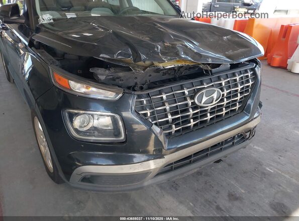 KMHRC8A32LU019941 2020 HYUNDAI VENUE Черный Вид спереди