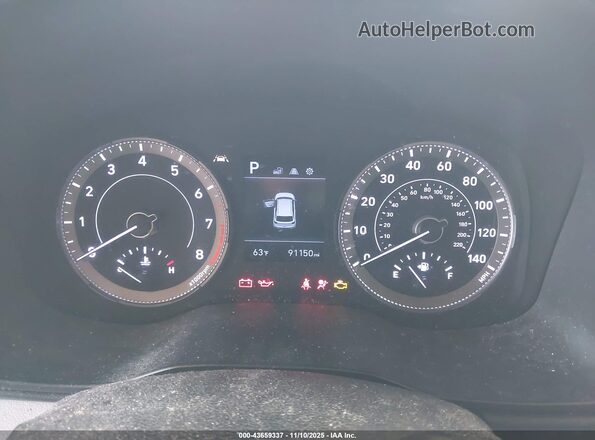 KMHRC8A32LU019941 2020 HYUNDAI VENUE Черный Вид задних сидений