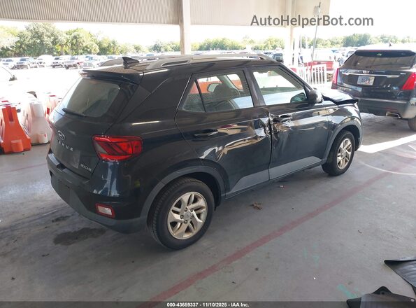 KMHRC8A32LU019941 2020 HYUNDAI VENUE Черный Задняя правая четверть