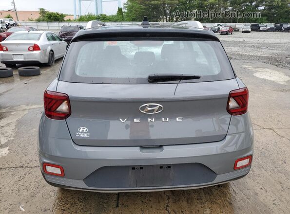 KMHRC8A32NU149348 2022 HYUNDAI VENUE Gray Vista trasera