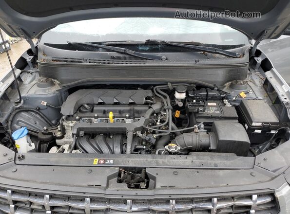 KMHRC8A32NU149348 2022 HYUNDAI VENUE Gray Vista del compartimento del motor