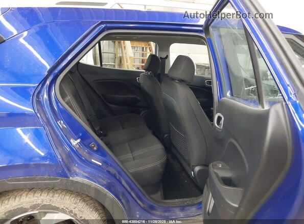 KMHRC8A32NU176632 2022 HYUNDAI VENUE Blue VIN კოდის სტიკერის ხედი