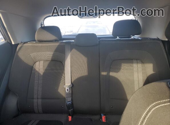 KMHRC8A33LU019043 2020 HYUNDAI VENUE Black Rear seats view
