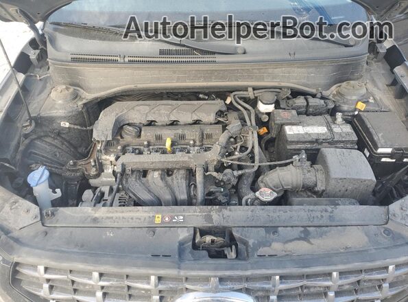 KMHRC8A33LU019043 2020 HYUNDAI VENUE Black Engine compartment view