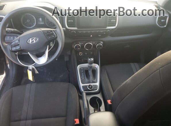 KMHRC8A33LU019043 2020 HYUNDAI VENUE Black Dashboard view