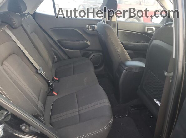 KMHRC8A33LU019043 2020 HYUNDAI VENUE Black Rear interior view
