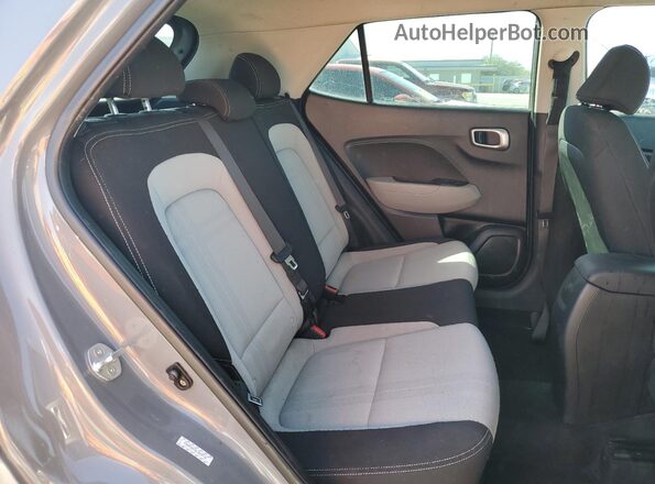 KMHRC8A33LU025716 2020 HYUNDAI VENUE Gray Սալոնի հետևի տեսք