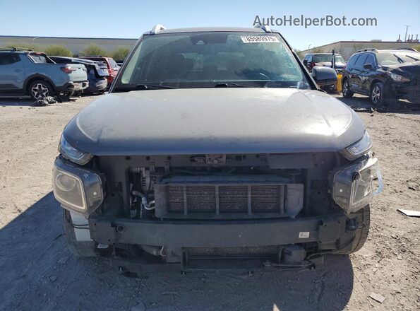 KMHRC8A33LU025716 2020 HYUNDAI VENUE Gray Դիմացի տեսք