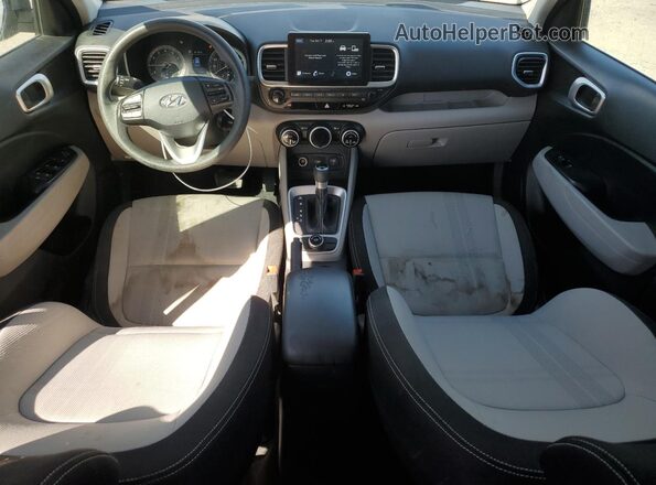 KMHRC8A33LU025716 2020 HYUNDAI VENUE Gray Առջևի վահանակի տեսք
