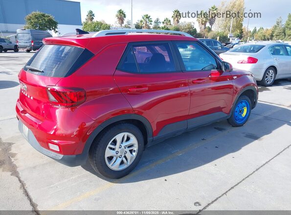 KMHRC8A33LU026235 2020 HYUNDAI VENUE Red Rear right