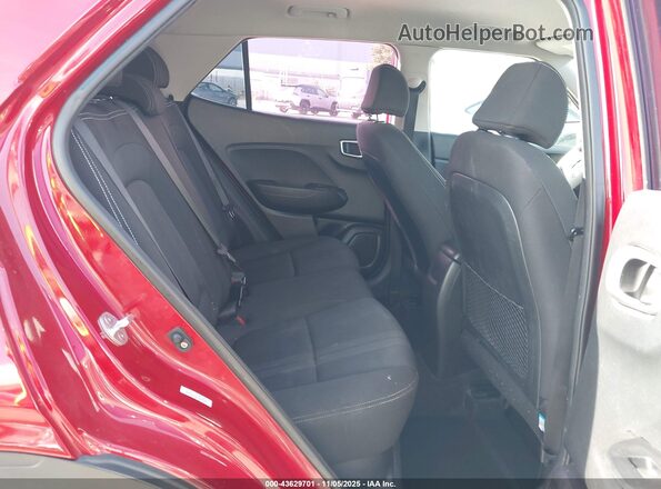 KMHRC8A33LU026235 2020 HYUNDAI VENUE Red VIN sticker view