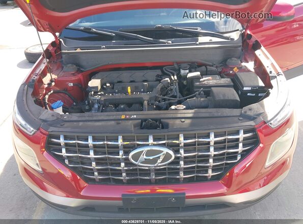 KMHRC8A33LU026235 2020 HYUNDAI VENUE Red Rear view