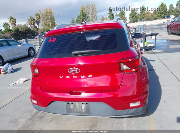 KMHRC8A33LU026235 2020 HYUNDAI VENUE Red 
