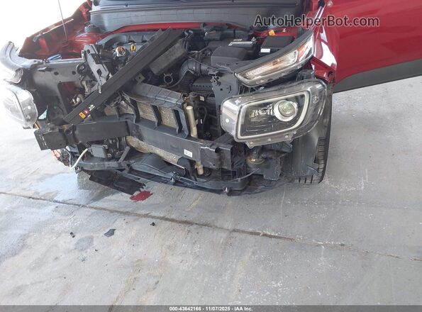 KMHRC8A33NU143266 2022 HYUNDAI VENUE Maroon Вид спереду