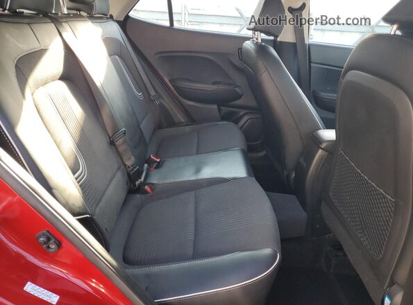 KMHRC8A33NU202851 2022 HYUNDAI VENUE Red Vista interior trasera