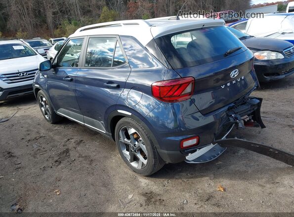 KMHRC8A33PU230197 2023 HYUNDAI VENUE Blue Rear left