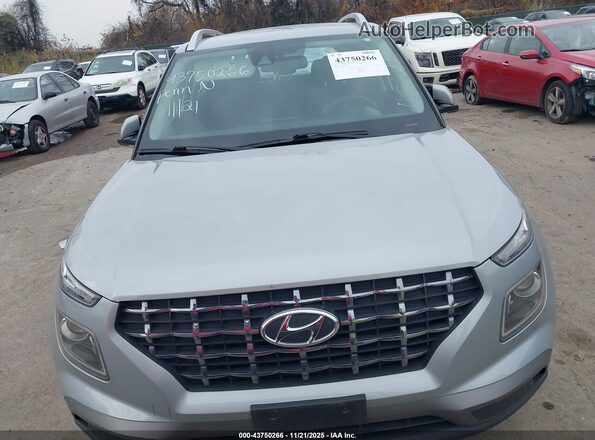 KMHRC8A34LU037244 2020 HYUNDAI VENUE Серебряный Вид щитка приборов