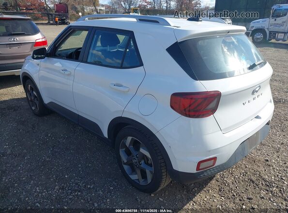 KMHRC8A34MU083948 2021 HYUNDAI VENUE White Հետևի ձախ