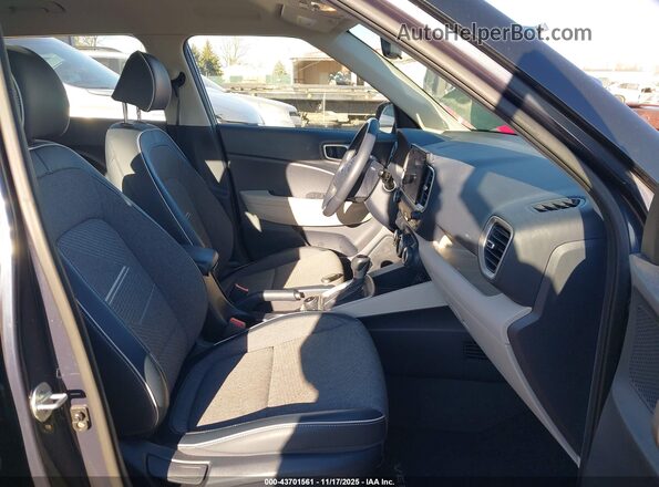 KMHRC8A34MU105012 2021 HYUNDAI VENUE Blue Սալոնի դիմացի տեսք