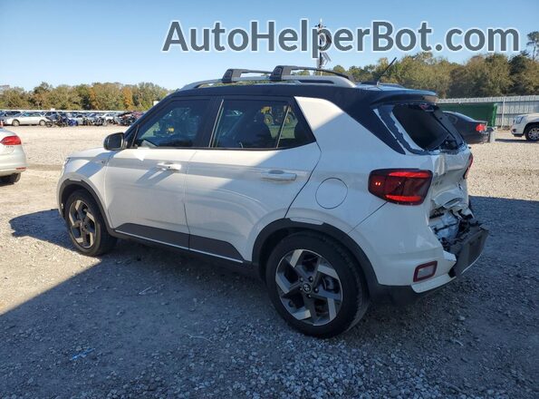 KMHRC8A34RU321000 2024 HYUNDAI VENUE White Հետևի ձախ