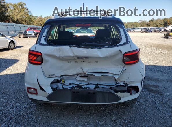 KMHRC8A34RU321000 2024 HYUNDAI VENUE White Հետևի տեսք