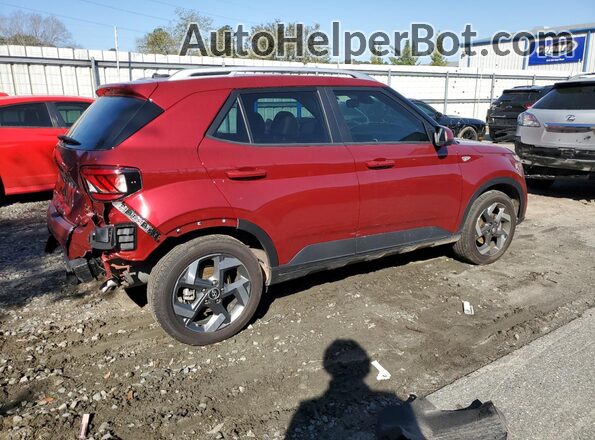 KMHRC8A34RU324818 2024 HYUNDAI VENUE Red Задня права чверть
