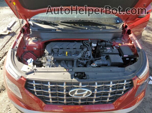 KMHRC8A34RU324818 2024 HYUNDAI VENUE Red Вид підкапотного простору