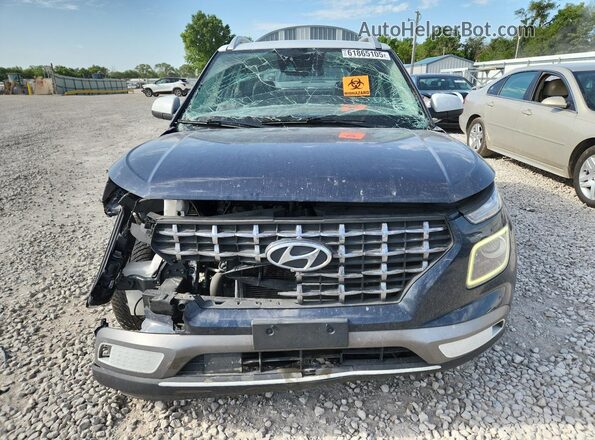 KMHRC8A35LU059446 2020 HYUNDAI VENUE Синий Вид спереди