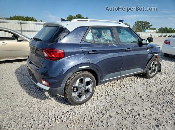 KMHRC8A35LU059446 2020 HYUNDAI VENUE Синий Задняя правая четверть
