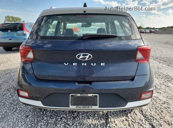 KMHRC8A35LU059446 2020 HYUNDAI VENUE Синий Вид сзади