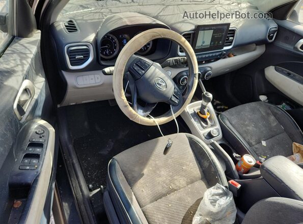 KMHRC8A35LU059446 2020 HYUNDAI VENUE Синий Вид панели приборов